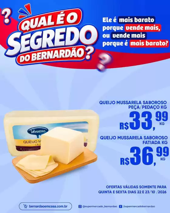 Catálogo Supermercado Bernardão | Nossas melhores ofertas para você | 2026-10-22T00:00:00.000Z - 2026-10-23T00:00:00.000Z