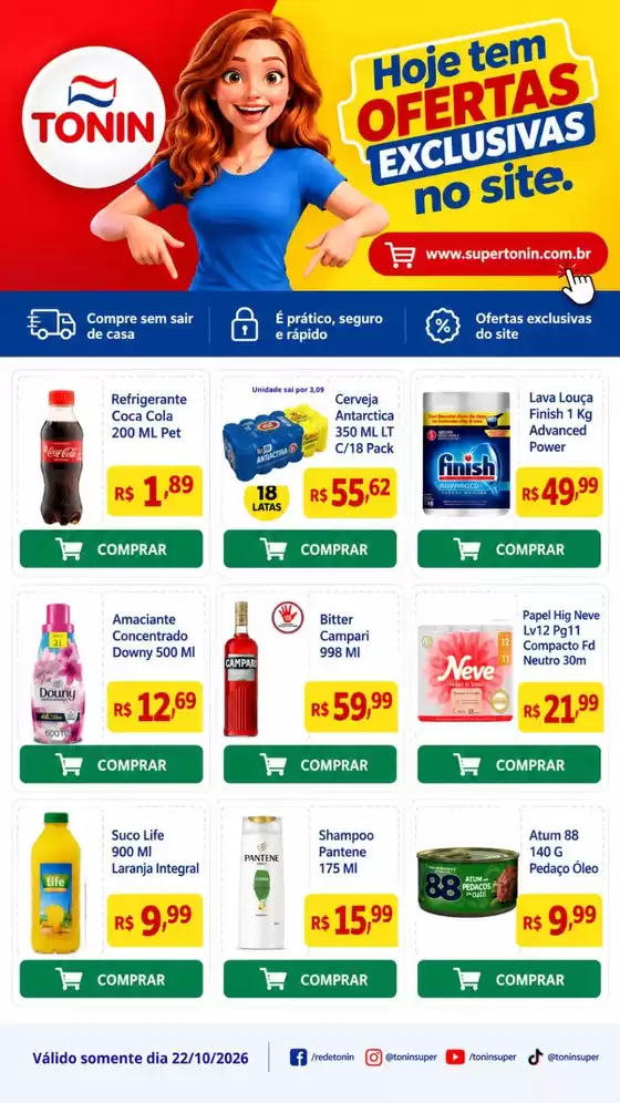 Catálogo Tonin Superatacado | Ofertas Tonin  | 2026-10-22T00:00:00.000Z - 2026-10-22T00:00:00.000Z