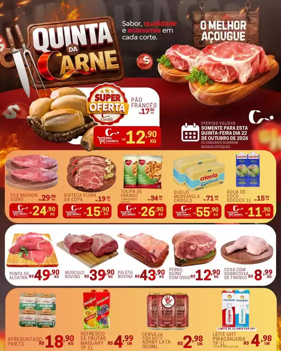 Catálogo Supermercados Caetano | Encarte Supermercados Caetano | 2026-10-22T00:00:00.000Z - 2026-10-22T00:00:00.000Z