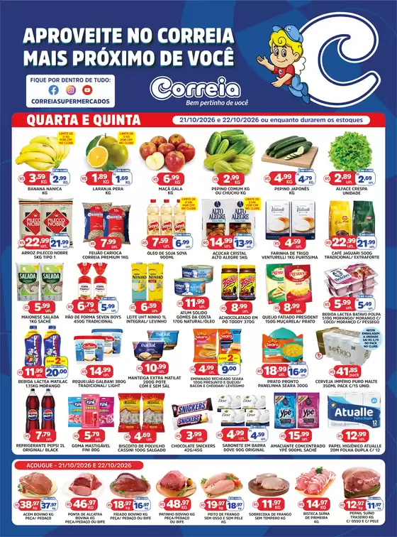 Catálogo Supermercados Correia | OFERTA | 2026-10-21T00:00:00.000Z - 2026-10-22T00:00:00.000Z