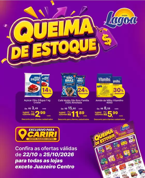 Catálogo Super Lagoa | Encarte Super Lagoa | 2026-10-22T00:00:00.000Z - 2026-10-25T00:00:00.000Z