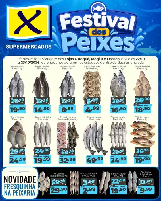 Catálogo X Supermercados em Mauá | Encarte X Supermercados | 2026-10-22T00:00:00.000Z - 2026-10-23T00:00:00.000Z