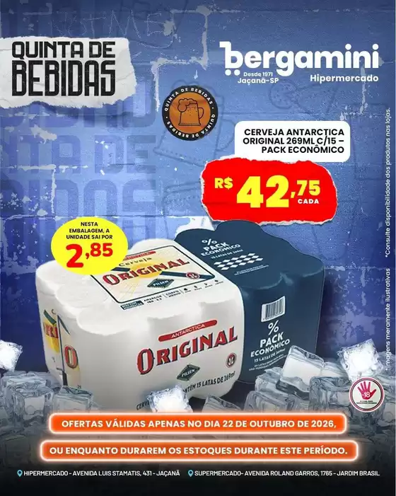 Catálogo Supermercado Bergamini em Guarulhos | Encarte Supermercado Bergamini | 2026-10-22T00:00:00.000Z - 2026-10-22T00:00:00.000Z