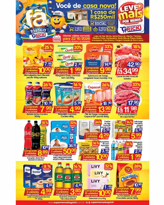 Catálogo Supermercados Gricki | Encarte Supermercados Gricki | 2026-10-22T00:00:00.000Z - 2026-10-22T00:00:00.000Z
