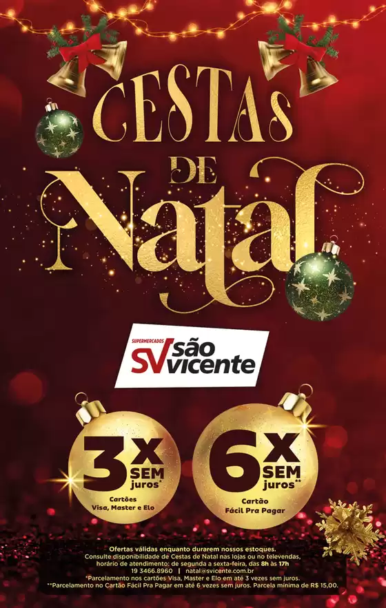 Catálogo Supermercados São Vicente | Ofertas especiais atraentes para todos | 2026-10-22T00:00:00.000Z - 2026-12-31T00:00:00.000Z