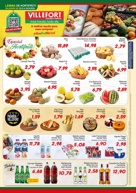 Catálogo Villefort Atacadista | Ofertas de Sexta e Sábado | 2026-10-22T00:00:00.000Z - 2026-10-25T00:00:00.000Z