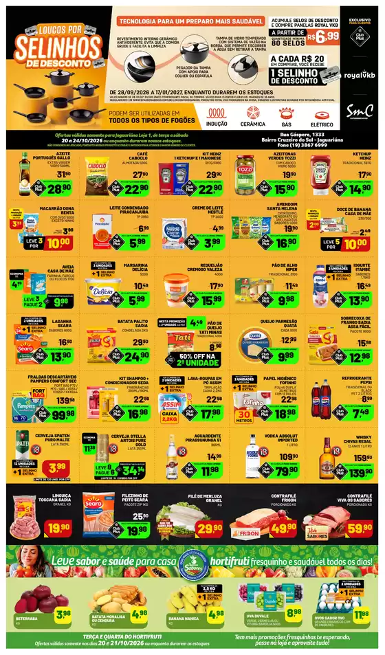 Catálogo Spasso Sabores | ENCARTE TERÇA A SÁBADO | 2026-09-28T00:00:00.000Z - 2027-01-17T00:00:00.000Z