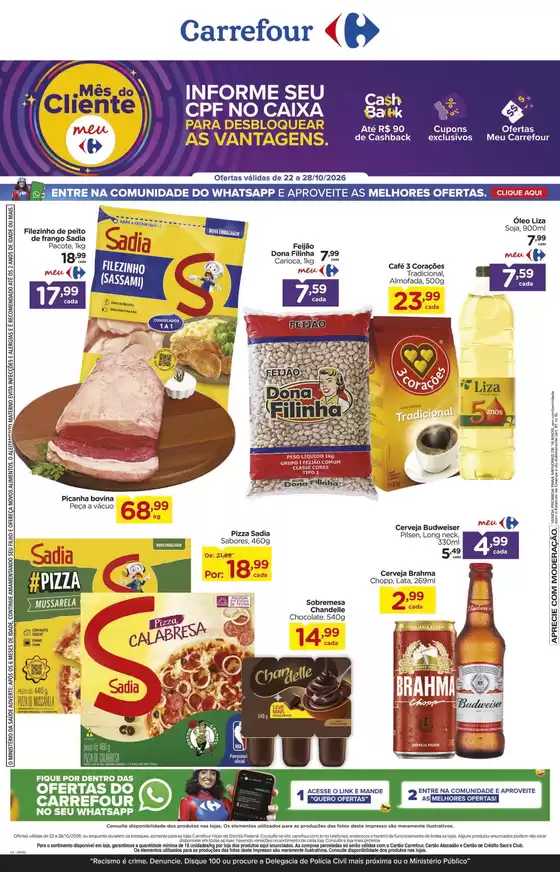 Catálogo Carrefour | LÂMINA SEMANAL | 2026-10-22T00:00:00.000Z - 2026-10-28T00:00:00.000Z