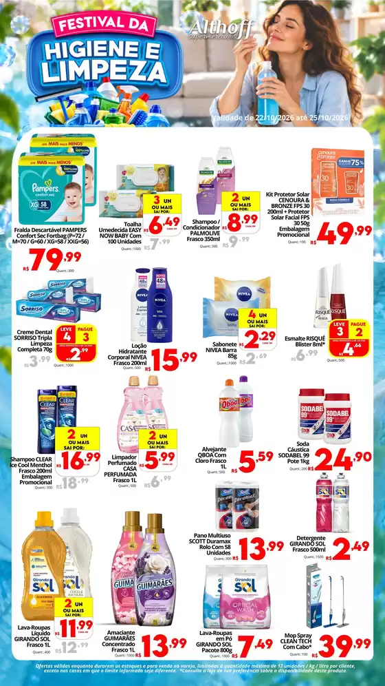 Catálogo Althoff Supermercados | Festival da Higiene e Limpeza | 2026-10-22T00:00:00.000Z - 2026-10-25T00:00:00.000Z