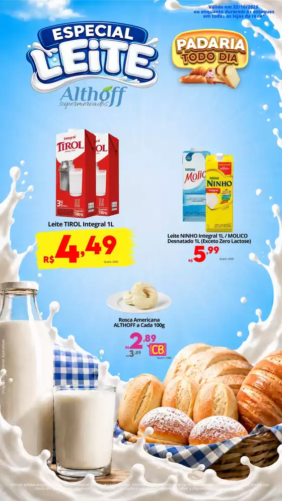 Catálogo Althoff Supermercados | Especial Leite | 2026-10-22T00:00:00.000Z - 2026-10-22T00:00:00.000Z