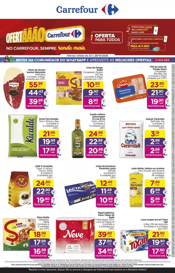 Catálogo Carrefour em Votorantim | LÂMINA SEMANAL | 2026-10-22T00:00:00.000Z - 2026-10-28T00:00:00.000Z