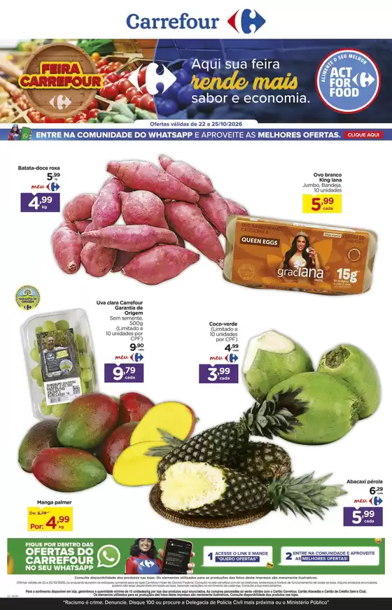 Catálogo Carrefour | LÂMINA EXCLUSIVA FLV | 2026-10-22T00:00:00.000Z - 2026-10-25T00:00:00.000Z