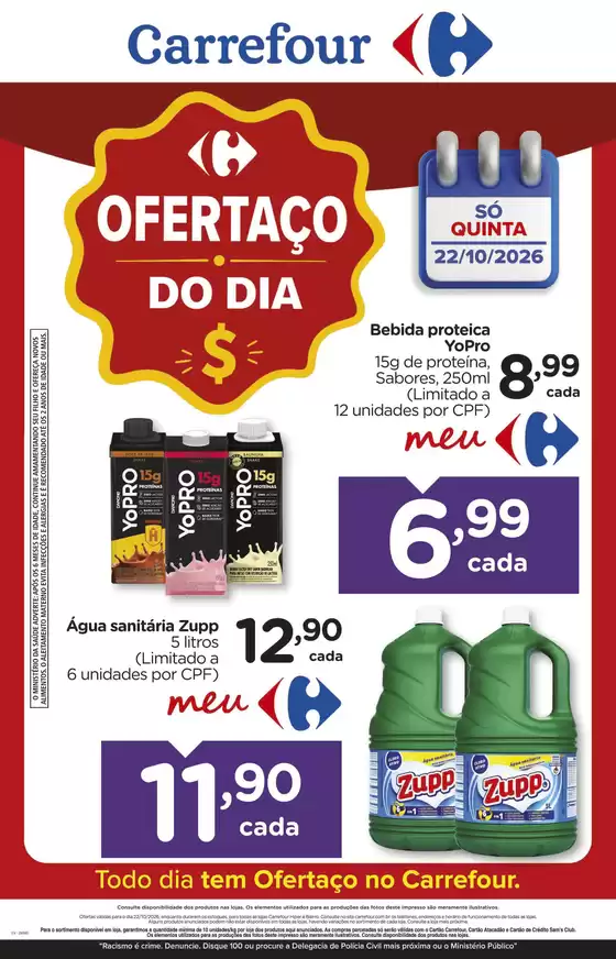 Catálogo Carrefour | OFERTA DO DIA | 2026-10-22T00:00:00.000Z - 2026-10-22T00:00:00.000Z