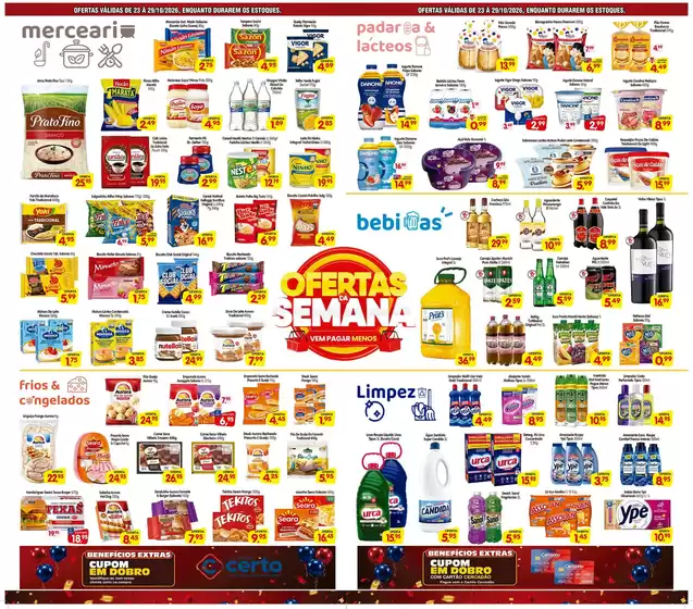 Catálogo Cercadão | OFERTAS DA SEMANA | 2026-10-23T00:00:00.000Z - 2026-10-29T00:00:00.000Z