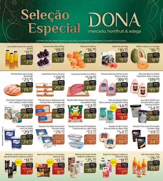 Catálogo Dona de Casa Supermercados | Seleção Especial | 2026-10-23T00:00:00.000Z - 2026-10-25T00:00:00.000Z
