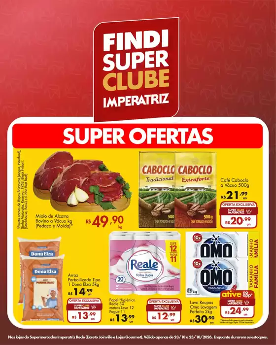 Catálogo Supermercados Imperatriz | Super Ofertas | 2026-10-23T00:00:00.000Z - 2026-10-25T00:00:00.000Z