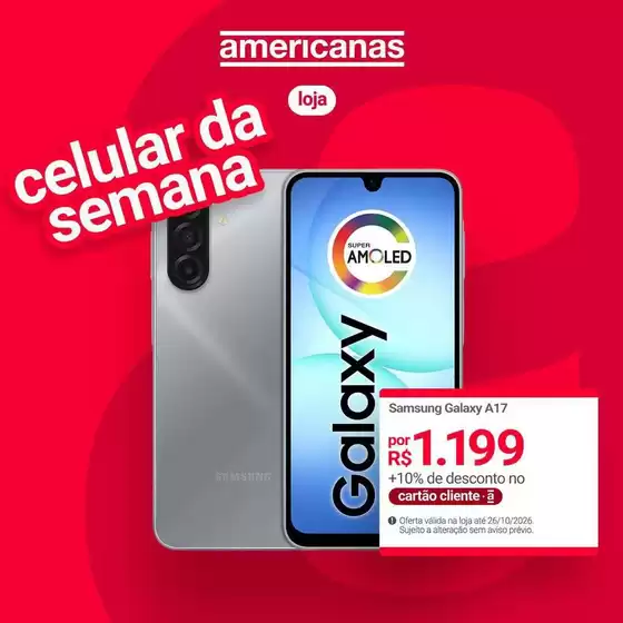 Catálogo Lojas Americanas em Paramirim | Ótima oferta para caçadores de pechinchas | 2026-10-23T00:00:00.000Z - 2026-10-26T00:00:00.000Z