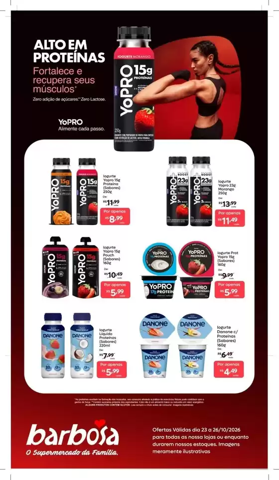Catálogo Barbosa Supermercados | Lâmina Danone | 2026-10-23T00:00:00.000Z - 2026-10-26T00:00:00.000Z