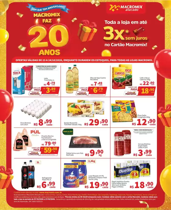 Catálogo Macromix Atacado | Melhores ofertas para compradores econômicos | 2026-10-23T00:00:00.000Z - 2026-10-24T00:00:00.000Z