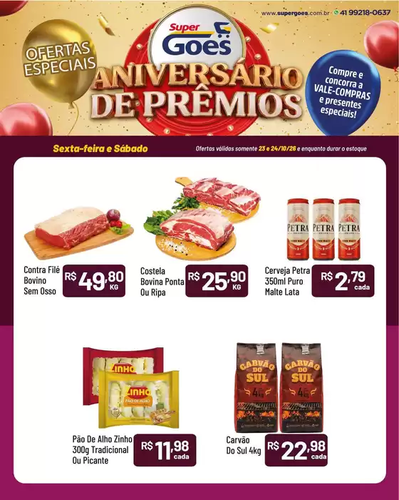 Catálogo Supermercados Goes | Encarte Supermercados Goes | 2026-10-23T00:00:00.000Z - 2026-10-24T00:00:00.000Z