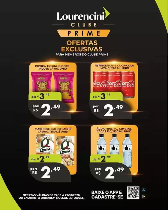 Catálogo Lourencini Supermercados | Melhores ofertas para todos os caçadores de pechinchas | 2026-10-23T00:00:00.000Z - 2026-10-29T00:00:00.000Z