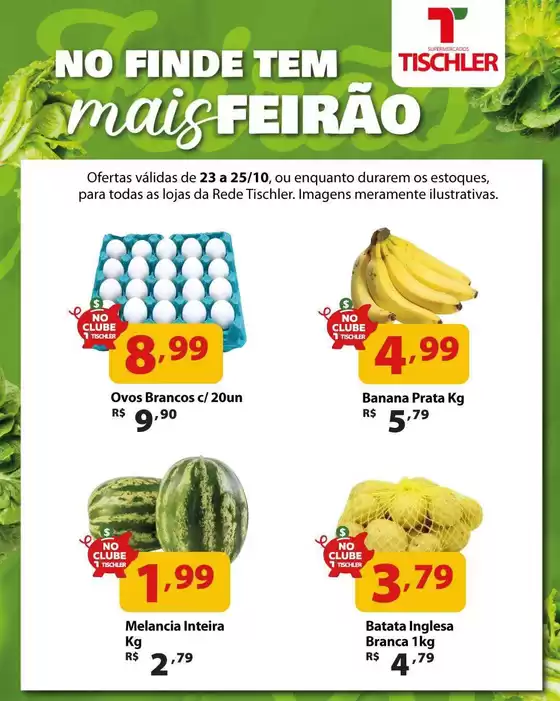 Catálogo Supermercados Tischler | Ofertas especiais atraentes para todos | 2026-10-23T00:00:00.000Z - 2026-10-25T00:00:00.000Z
