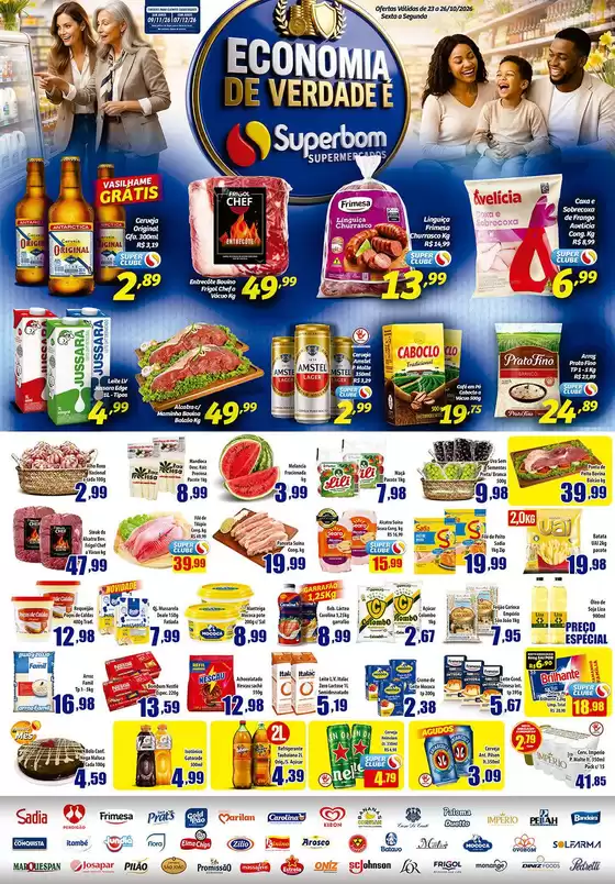 Catálogo Superbom Supermercados | Ofertas para caçadores de pechinchas | 2026-10-23T00:00:00.000Z - 2026-10-26T00:00:00.000Z