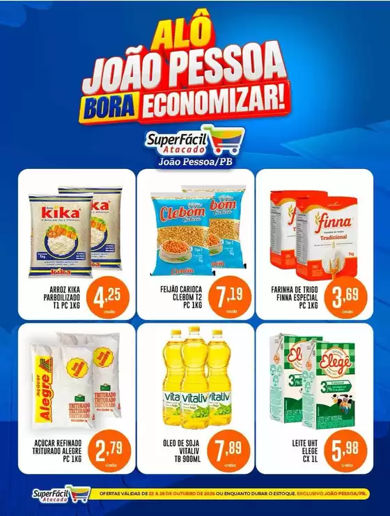 Catálogo SuperFácil Atacado | Encarte SuperFácil Atacado | 2026-10-22T00:00:00.000Z - 2026-10-25T00:00:00.000Z