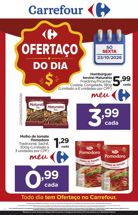 Catálogo Carrefour Bairro | OFERTA DO DIA | 2026-10-23T00:00:00.000Z - 2026-10-23T00:00:00.000Z