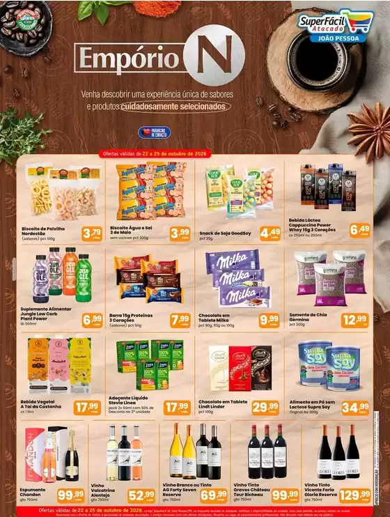 Catálogo SuperFácil Atacado | Nossas melhores ofertas para você | 2026-10-22T00:00:00.000Z - 2026-10-25T00:00:00.000Z