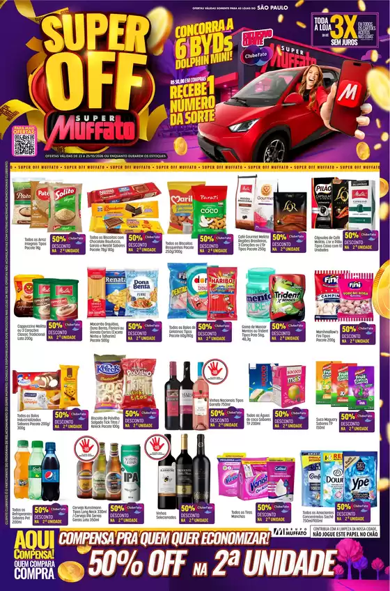Catálogo Super Muffato | Melhores ofertas para compradores econômicos | 2026-10-23T00:00:00.000Z - 2026-10-29T00:00:00.000Z