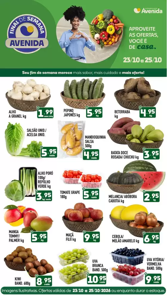 Catálogo Supermercados Avenida | Descubra ofertas atraentes | 2026-10-23T00:00:00.000Z - 2026-10-25T00:00:00.000Z
