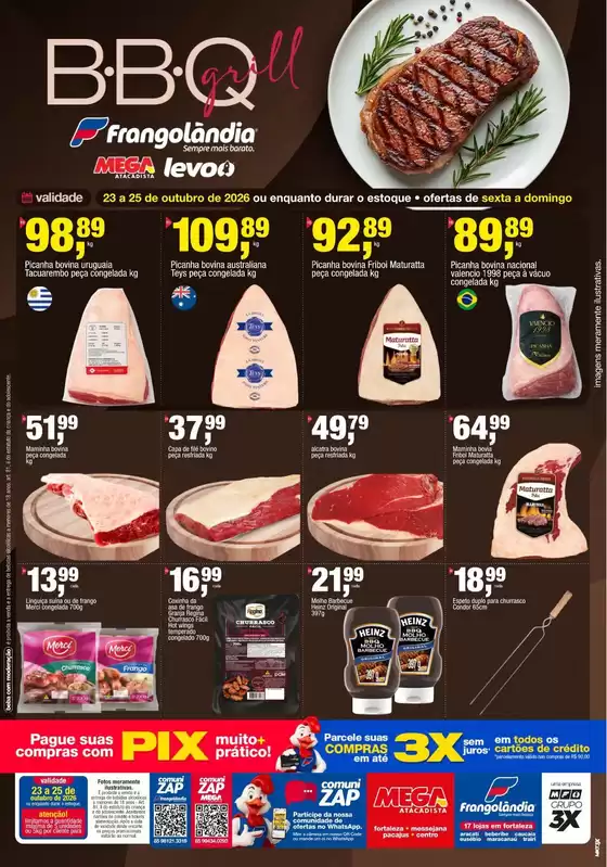 Catálogo Super Frangolândia | Melhores ofertas para todos os caçadores de pechinchas | 2026-10-23T00:00:00.000Z - 2026-10-25T00:00:00.000Z