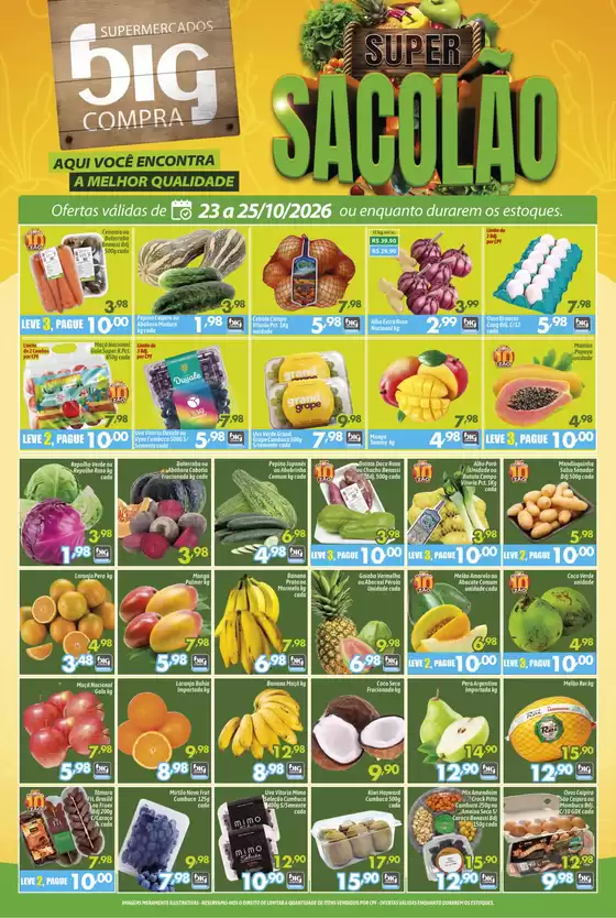 Catálogo Supermercados Big Compra | Ofertas e promoções atuais | 2026-10-23T00:00:00.000Z - 2026-10-25T00:00:00.000Z