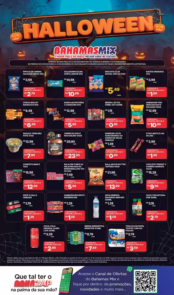 Catálogo Bahamas Mix | Encarte HALLOWEEN MIX TM 23 10a01 11 v7 novo 1 compressed | 2026-10-23T00:00:00.000Z - 2026-11-01T00:00:00.000Z