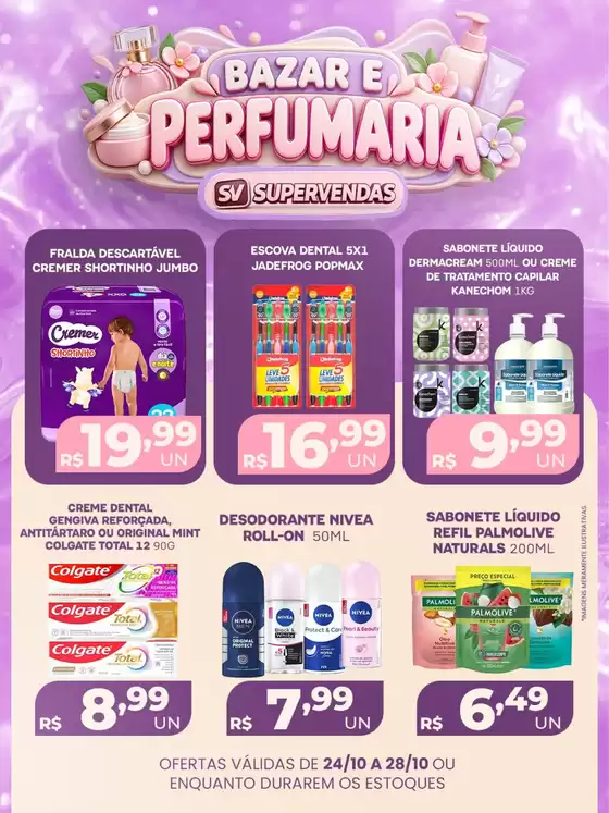 Catálogo Vivendas Supermercado | BAZAR E PERFUMARIA | 2026-10-26T00:00:00.000Z - 2026-10-28T00:00:00.000Z