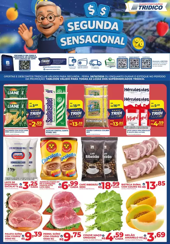 Catálogo Supermercados Tridico | Segunda Sensacional | 2026-10-26T00:00:00.000Z - 2026-10-26T00:00:00.000Z