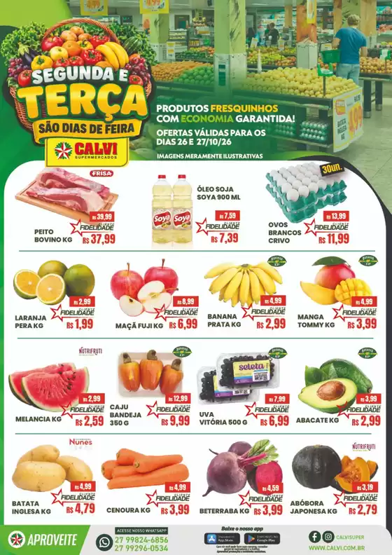 Catálogo Calvi Supermercados | SEGUNDA E TERCA | 2026-10-26T00:00:00.000Z - 2026-10-27T00:00:00.000Z