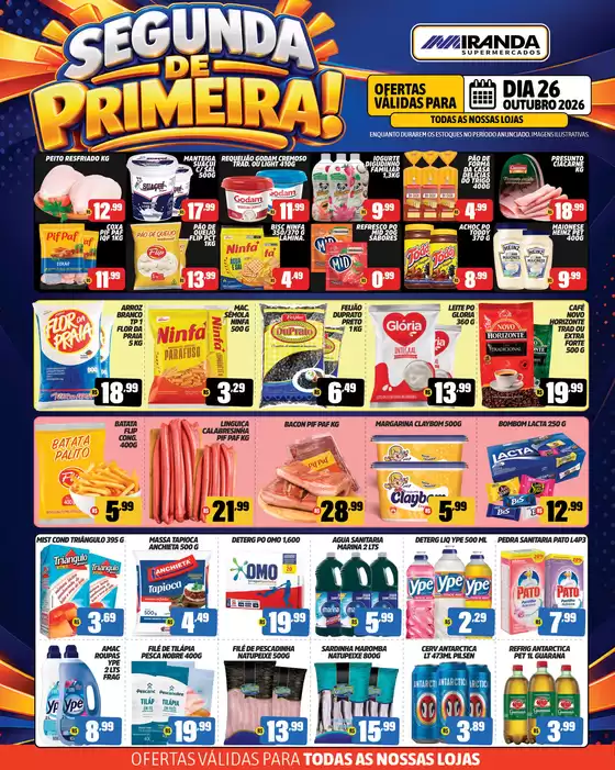 Catálogo Miranda Supermercados | SEGUNDA DE PRIMEIRA | 2026-10-26T00:00:00.000Z - 2026-10-26T00:00:00.000Z