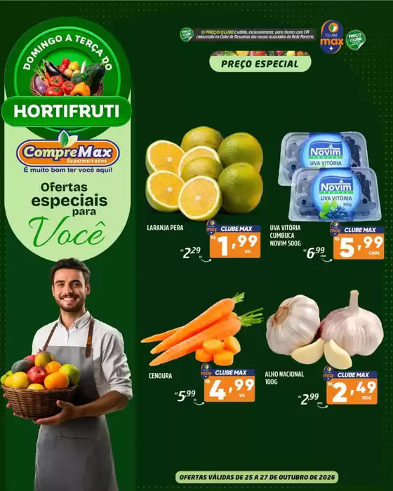 Catálogo CompreMax | HORTI FRÚTI | 2026-10-26T00:00:00.000Z - 2026-10-27T00:00:00.000Z