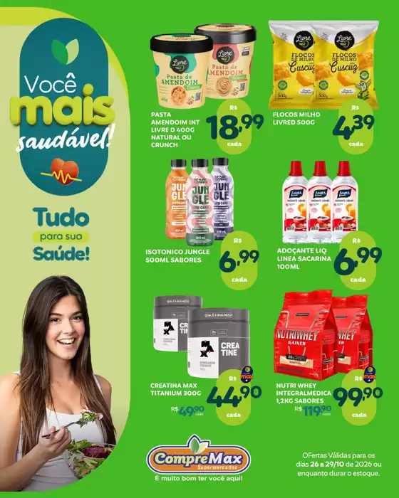 Catálogo CompreMax | Você mais saudável | 2026-10-26T00:00:00.000Z - 2026-10-29T00:00:00.000Z