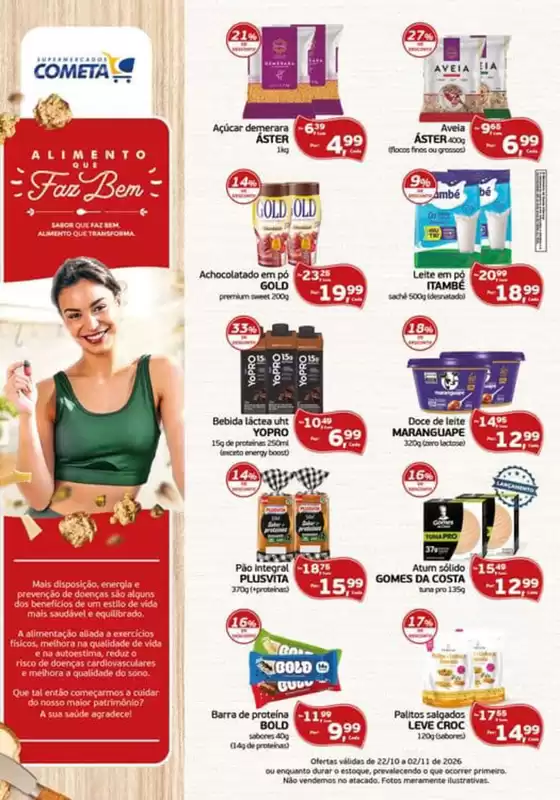 Catálogo Cometa Supermercados | ALIMENTO QUE FAZ BEM | 2026-10-26T00:00:00.000Z - 2026-11-02T00:00:00.000Z