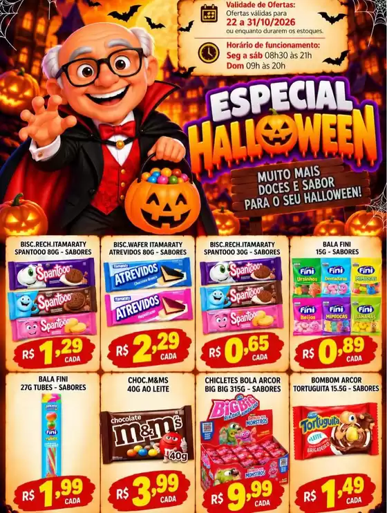 Catálogo Supermercado Castanha | Ótima oferta para caçadores de pechinchas | 2026-10-22T00:00:00.000Z - 2026-10-31T00:00:00.000Z