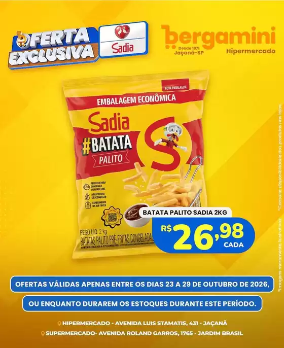 Catálogo Supermercado Bergamini | Encarte Supermercado Bergamini | 2026-10-23T00:00:00.000Z - 2026-10-29T00:00:00.000Z
