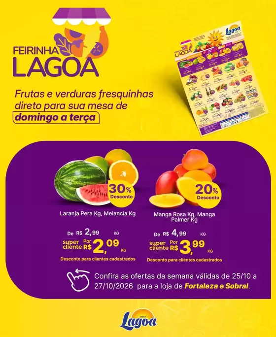 Catálogo Super Lagoa | Descontos e promoções | 2026-10-25T00:00:00.000Z - 2026-10-27T00:00:00.000Z