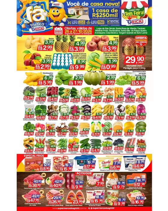 Catálogo Supermercados Gricki | Encarte Supermercados Gricki | 2026-10-26T00:00:00.000Z - 2026-10-27T00:00:00.000Z