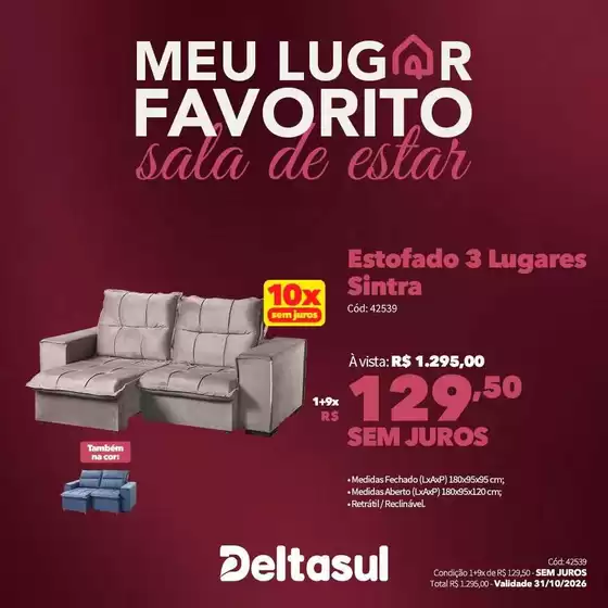 Catálogo Deltasul | Ofertas especiais atraentes para todos | 2026-10-26T00:00:00.000Z - 2026-10-31T00:00:00.000Z
