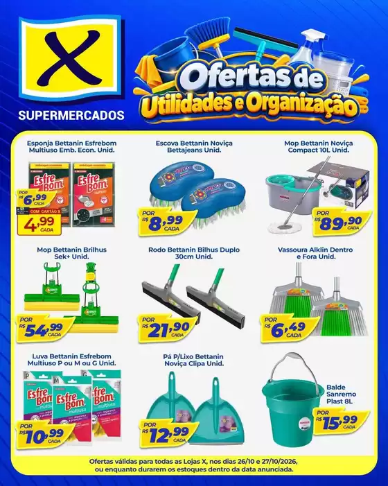 Catálogo X Supermercados | Ofertas e promoções atuais | 2026-10-26T00:00:00.000Z - 2026-10-27T00:00:00.000Z