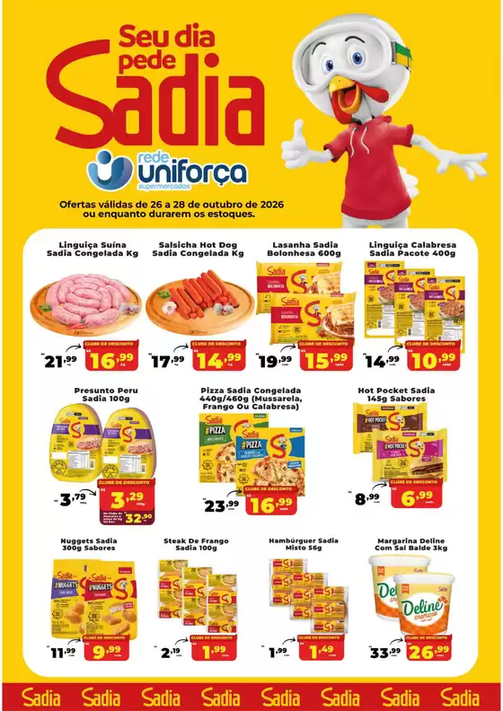 Catálogo Rede uniforça | Encarte BRF ENCARTE CAPA 2 | 2026-10-26T00:00:00.000Z - 2026-10-28T00:00:00.000Z