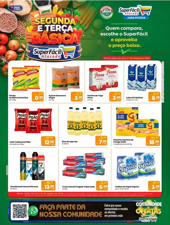 Catálogo SuperFácil Atacado | Encarte SuperFácil Atacado | 2026-10-24T00:00:00.000Z - 2026-10-27T00:00:00.000Z